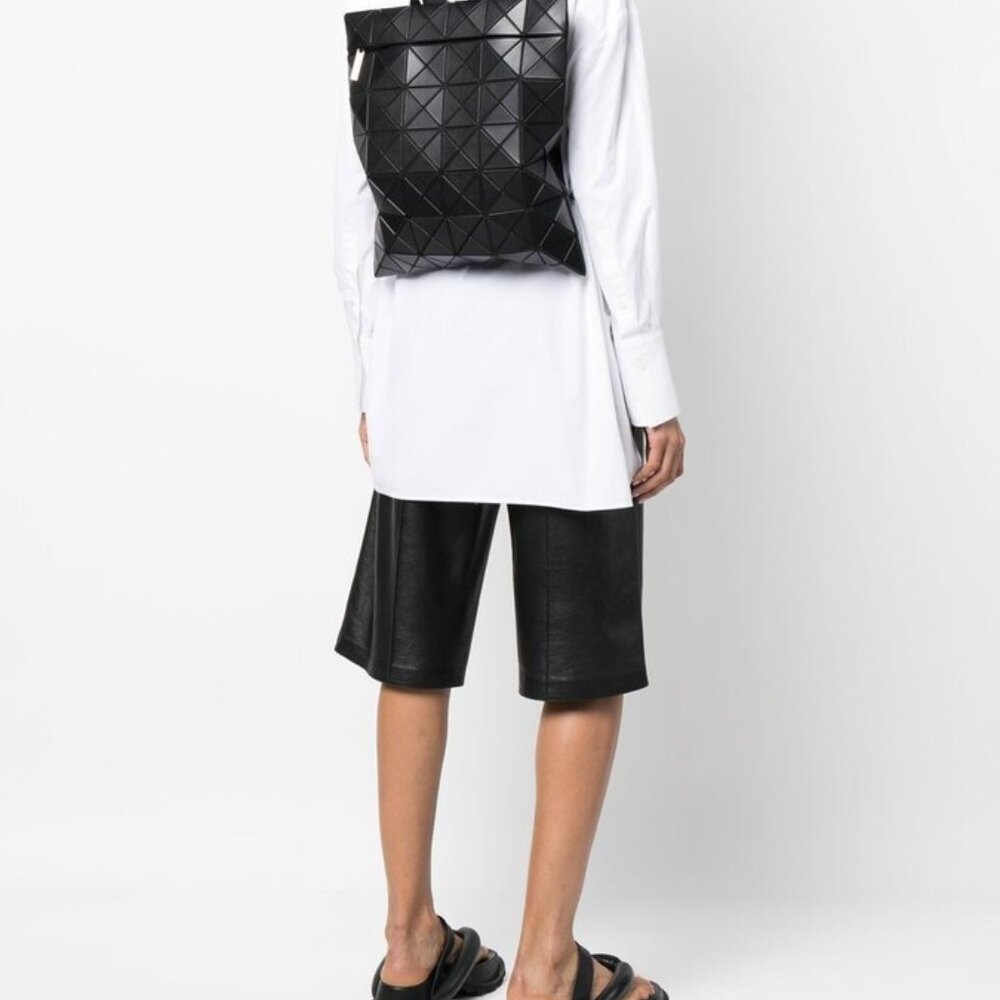 BAO BAO Issey Miyake Black Flat Pack Backpack